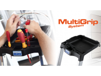 Використання MultiGrip System на стремянках KRAUSE Secury