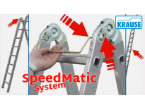 Відео-інструкція з використання SpeedMatic System на драбинах KRAUSE